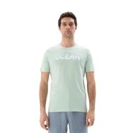 Arma Y25344406001 Yeşil-Y2 Regular Fit Bisiklet Yaka Erkek T-shirt