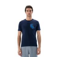 Arma Y25344406101 Lacivert-L1 Regular Fit Bisiklet Yaka Erkek T-shirt