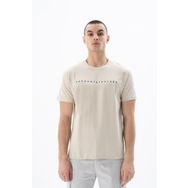 Arma Y25344406201 Bej-B1 Regular Fit Bisiklet Yaka Erkek T-shirt