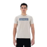 Arma Y25344451901 Bej-B1 Slim Fit Bisiklet Yaka Erkek T-shirt