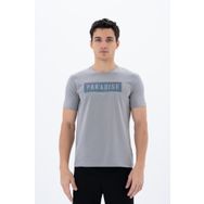 Arma Y25344451901 Gri-G2 Slim Fit Bisiklet Yaka Erkek T-shirt