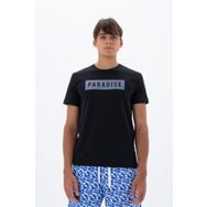 Arma Y25344451901 Siyah-S1 Slim Fit Bisiklet Yaka Erkek T-shirt