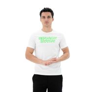Arma Y25344452001 Beyaz-B1 Slim Fit Bisiklet Yaka Erkek T-shirt
