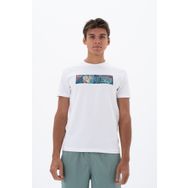 Arma Y25344452101 Beyaz-B1 Slim Fit Bisiklet Yaka Erkek T-shirt