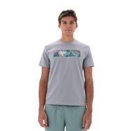 Arma Y25344452101 Gri-G2 Slim Fit Bisiklet Yaka Erkek T-shirt