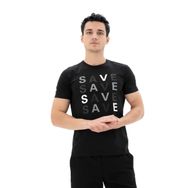 Arma Y25344452601 Siyah-S1 Slim Fit Bisiklet Yaka Erkek T-shirt