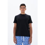 Arma Y25344470001 Siyah-S1 Regular Fit Bisiklet Yaka Erkek T-shirt