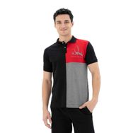 Arma Y25374303501 Siyah-S1 Regular Fit Polo Yaka Erkek T-shirt