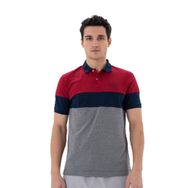 Arma Y25374304701 Bordo-B1 Regular Fit Polo Yaka Erkek T-shirt