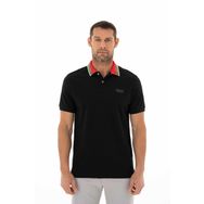 Arma Y25374305701 Siyah-S1 Regular Fit Polo Yaka Erkek T-shirt