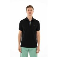 Arma Y25374306001 Siyah-S1 Regular Fit Polo Yaka Erkek T-shirt