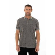 Arma Y25374376101 Haki-H1 Regular Fit Parça Boyama Polo Yaka Erkek T-shirt