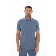 Arma Y25374376301 İndigo-İ1 Regular Fit Parça Boyama Polo Yaka Erkek T-shirt