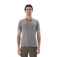 Arma Y25374490401 Gri-G2 Regular Fit Parça Boyama Polo Yaka Erkek T-shirt