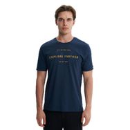 Arma Y27344406601 Lacivert-L1 Regular Fit Süprem Bisiklet Yaka Erkek T-shirt