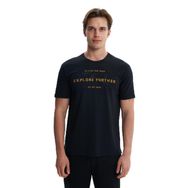 Arma Y27344406601 Siyah-S1 Regular Fit Süprem Bisiklet Yaka Erkek T-shirt
