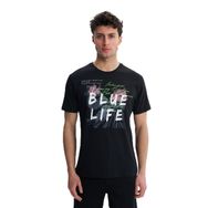 Arma Y27344407201 Siyah-S1 Regular Fit Bisiklet Yaka Erkek T-shirt