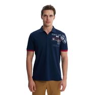 Arma Y27374307601 Lacivert-L1 Regular Fit Pike Polo Yaka Erkek T-shirt