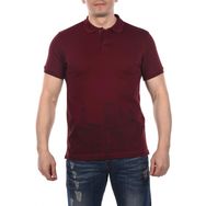 Arma Y8TYO7888 Bordo-B1 Baskılı Polo Yaka Slim Fit Erkek T-shirt