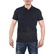 Arma Y8TYO7888 Lacivert Slim Fit Polo Yaka Erkek T-shirt