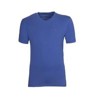 Arma Y9TOO7480 Saks Mavisi-SM1 Bisiklet Yaka Erkek T-shirt