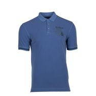 Arma Y9TYO7340 Saks Mavisi Polo Yaka Erkek T-shirt