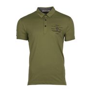 Arma Y9TYO7616 Yeşil Polo Yaka Erkek T-shirt