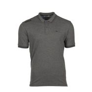 Arma Y9TYO7942 Gri Slim Fit Polo Yaka Erkek T-shirt