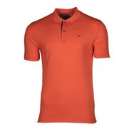 Arma Y9TYO7991 Turuncu-T1 Slim Fit Polo Yaka Erkek T-shirt