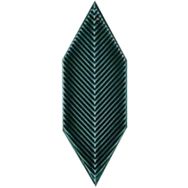 Armada Çini 05x15 cm Çizgili Yaprak Desen Yeşil Çini Seramik Karo