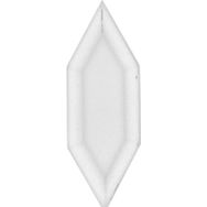 Armada Çini 05x15 cm Metro Yaprak Desen Beyaz Çini Seramik Karo