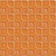Armada Çini 12.5x12.5 cm Defakto Karamel Model Çini Seramik Karo