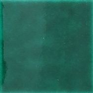 Armada Çini 12.5x12.5 cm Düz Yeşil Çini Seramik Karo