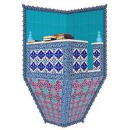 Armada Çini 120x160 Turkuaz Köşeli Cami Kürsüsü