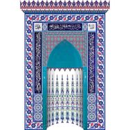 Armada Çini 180x290 Mescit Mihrap Cami Mihrapları
