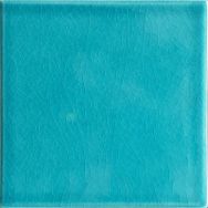 Armada Çini 20x20 cm Düz Turkuaz Çini Seramik Karo