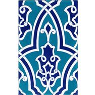 Armada Çini 25X40 cm SP 406 Kütahya Cami Çinisi İznik Desenli Seramik Çini Karo