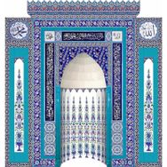 Armada Çini 300x300 Selvi Ayetel Kürsülü Mescit Mihrap Cami