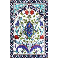 Armada Çini 40X60 Cm Ed 508 Mavi Göbekli Eldekoru Çini Pano