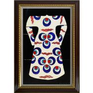 Armada Çini 40x60 Cm ED 650 Cintemani Kaftan Çini Pano