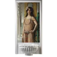 Armada Çini 60x100 Osmanlı Türk Hamamı Rum Güzeli Digital Baskı