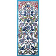 Armada Çini ED-701 40X100 Cm Rumi Eldekoru Çini Pano