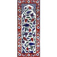 Armada Çini ED-707 40X100 Cm Lalezar Eldekoru Çini Pano