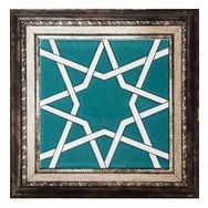 Armada Çini SP 94 Yıldız Kütahya Selçuklu Çini 20x20 cm Pano