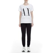 Armani 1200 Exchange Erkek Icon Tracksuit Bottom Siyah Spor Pantolonu
