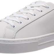Armani Exchange Cow Leather Beyaz Lace Up Kadın Spor Ayakkabısı