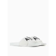 Armani Exchange XUP001 Siyah XV087 A120 Logo Baskılı Erkek Terlik