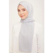 Armine 1-355 Gümüş Desenli Şal