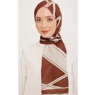 Armine 10003-16 Kahverengi Trend Şal