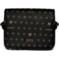 Armine 189 Siyah Baskılı Kadın Çanta